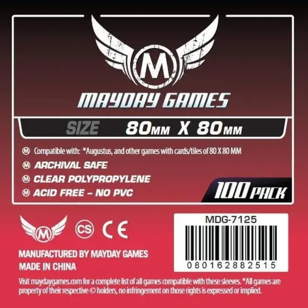 Mayday Medium Square (7125) - (80 x 80 mm) - 100 st