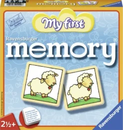 Memory: My First Memory - Djur, Leksaker & Fordon (Ravensburger)