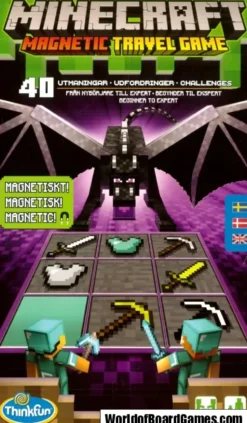 Minecraft Magnetic Travel Game