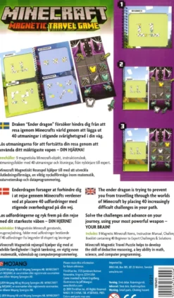Minecraft Magnetic Travel Game