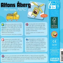 Mitt första Memo: Alfons Åberg - Blå (Kärnan)