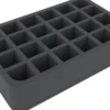 60 mm Half-Size Foam Tray with 24 slots for Star Wars: Legion Miniatures