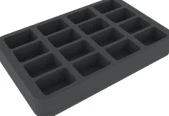 40 mm Half-Size Foam Tray with 16 slots for Star Wars: Legion