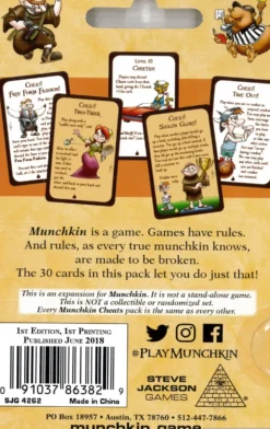 Munchkin Cheats (Exp.)