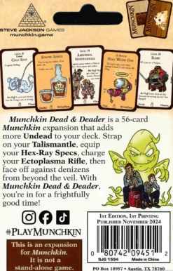 Munchkin: Dead & Deader (Exp.)