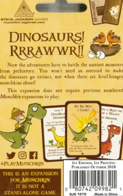 Munchkin 9: Jurassic Snark (Exp.)