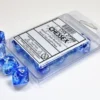 Nebula - Dark Blue/White - d10, 10 st