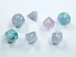 Nebula Mini-Polyhedral Wisteria/White