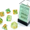 Nebula - Spring/White Luminary - Dice set