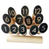 Nummerkubb (Mölkky, Number Kubb) i Trälåda (SportMe)