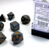 Opaque - Dark Grey/Copper - Dice Set