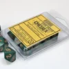 Opaque - Dusty Green/Copper - d10, 10 st