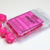 Opaque - Pink/White - d10, 10 st