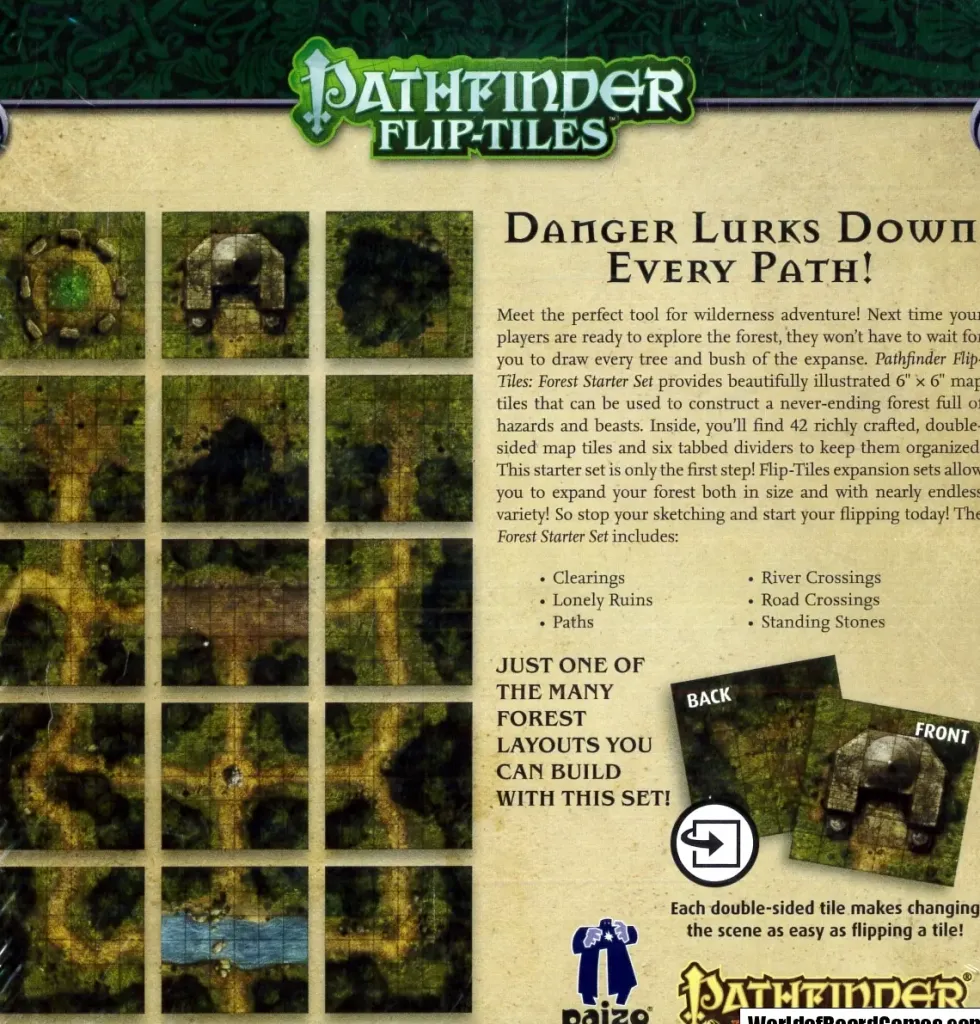 Pathfinder Flip-Tiles: Forest Starter Set