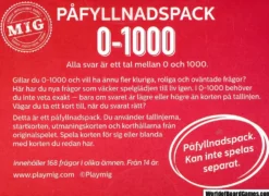 0-1000: Påfyllnadspack (Exp.)