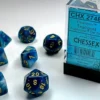 Phantom - Teal/Gold - Dice set