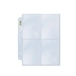 4-Pocket Platinum Page for Mini 2-Ring Albums