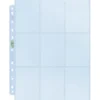 9-Pocket Platinum Page for Standard Size Cards (11-Holes) (10 st)