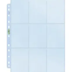 9-Pocket Platinum Page for Standard Size Cards (11-Holes) (10 st)