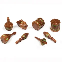 PolyHero: The Bard - 8 Dice Set Woodland Verse