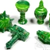 PolyHero: The Cleric - 8 Dice Set Verdant Viridian