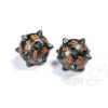 PolyHero: The Warrior - 2d20 Spiked Balls Steel Grey