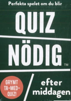 Quiznödig - Efter Middagen