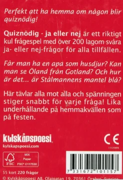 Quiznödig - Ja eller Nej