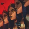 Riftbound: League of Legends TCG - LeBlanc, Deceiver Playmat