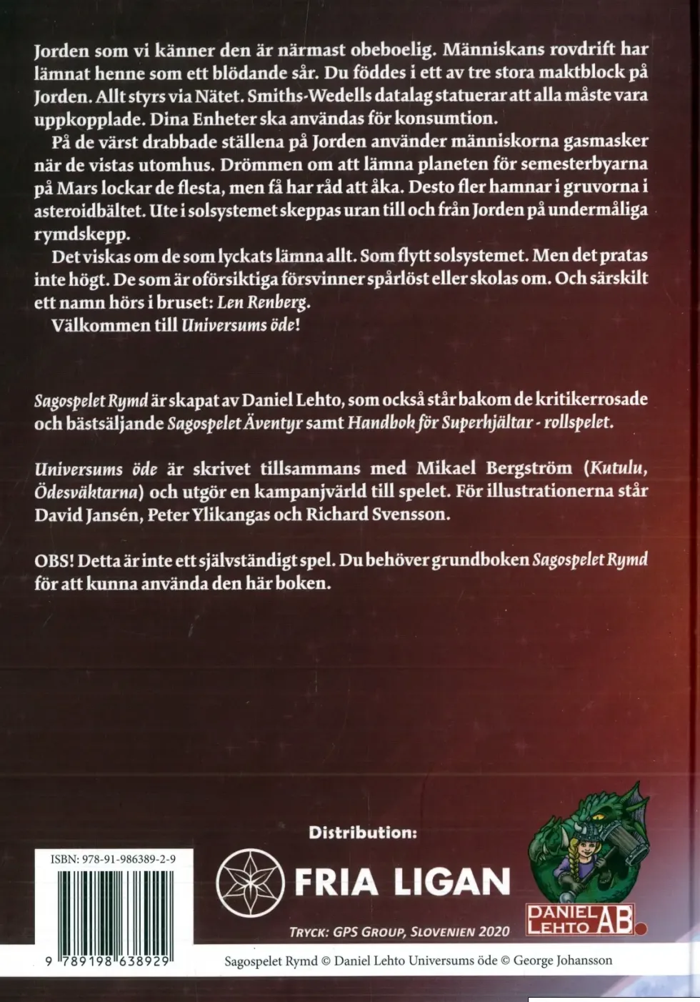 Sagospelet Rymd: Universums Öde (Exp.)