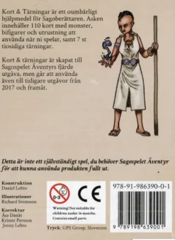 Sagospelet Äventyr: Kort och Tärningar