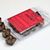 Scarab - Blue Blood/Gold - d10, 10 st
