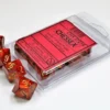 Scarab - Scarlet/Gold - d10, 10 st