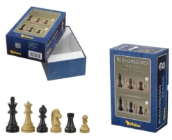 Schackpjäser/Chesspieces: Ludwig XIV, 78 mm