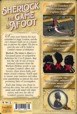Sherlock: The Game Is Afoot