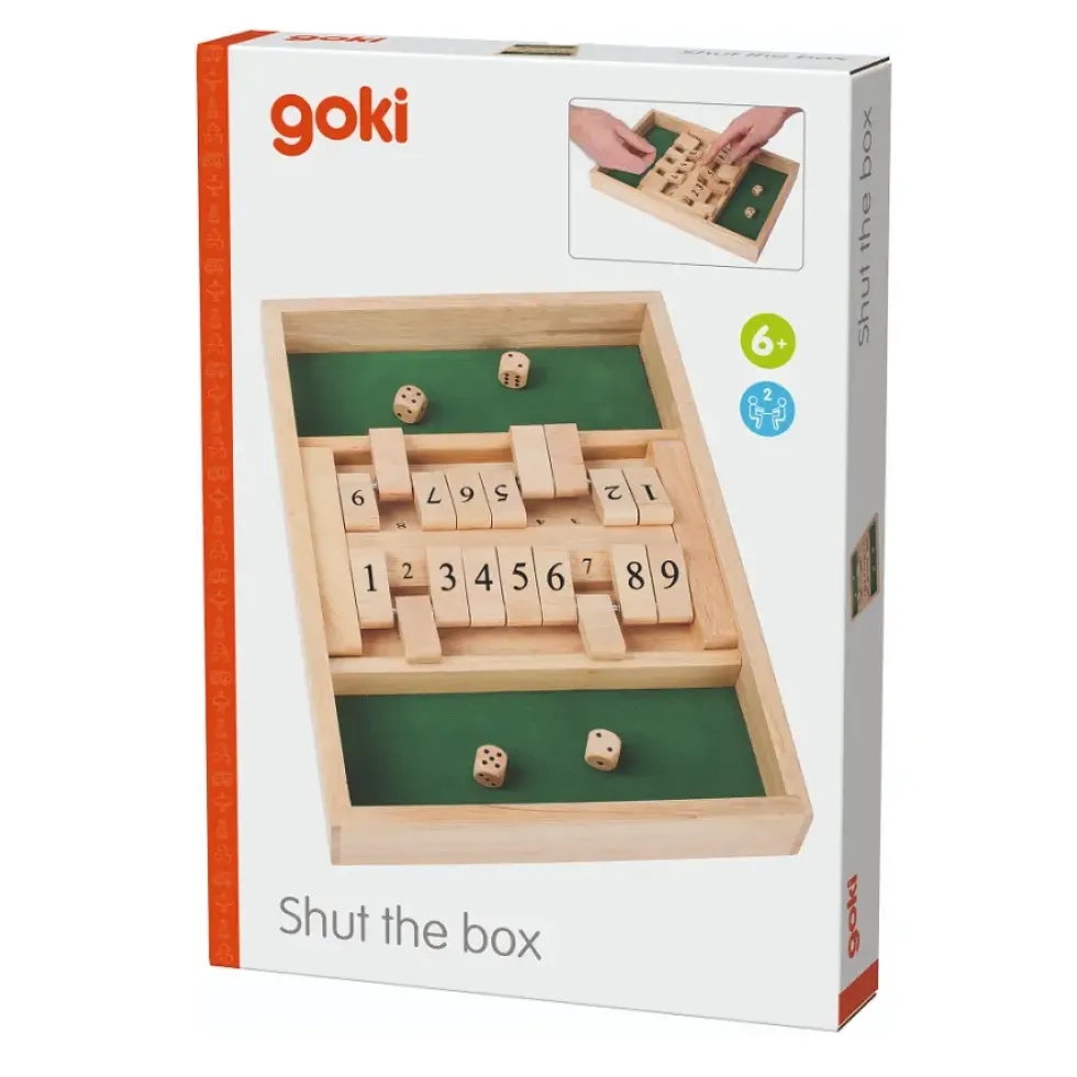 Shut the Box - för 2 spelare (9er) (Goki)