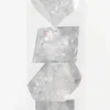 Sirius Dice: Cloak & Dagger, Premium UV-Light Translucent Clear - Dice Set
