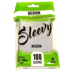 Sleevy: Medium - Clear (57 x 89 mm)