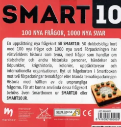Smart10: Frågekort - Historia (Extra frågor) (Exp.)