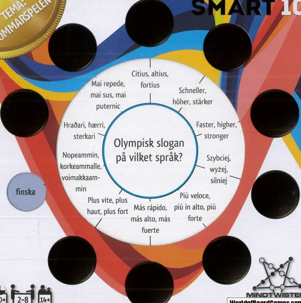 Smart10: Frågekort - Sommarspelen (Extra frågor) (Exp.)