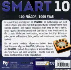 Smart10: Frågekort - Svensk Noir (Extra frågor) (Exp.)