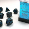Speckled - Blue Stars - Dice set
