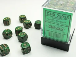 Speckled - Golden Recon - d6, 36 st (12 mm, prickar)