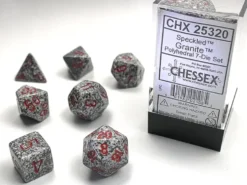 Speckled - Granite - Dice set
