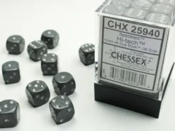 Speckled - Hi-Tech - d6, 36 st (12 mm, prickar)