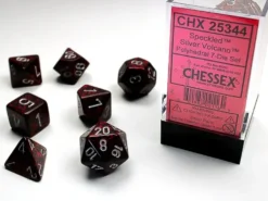 Speckled - Silver Volcano - Dice set