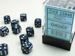 Speckled - Stealth - d6, 36 st (12 mm, prickar)