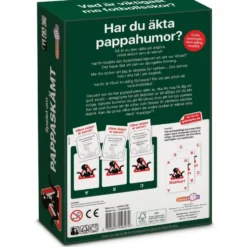 Spelet om PAPPASKÄMT och annat som inte är särskilt roligt