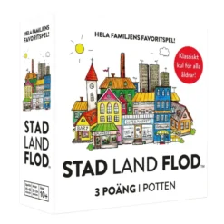 Stad Land Flod (Med kartong)