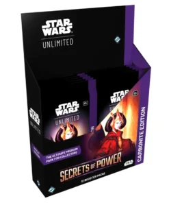 Star Wars: Unlimited - Secrets of Power - Carbonite Display (12 Boosters)